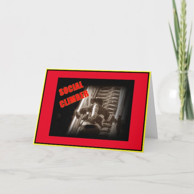 Bombeiro no cartão de vazio de trabalho (Frente)