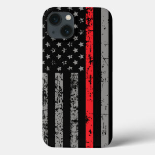 Bombeiro Thin Red Line American Flag Fireman
