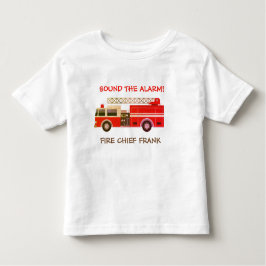 Bombeiros-piloto Motores-bombeiros Toddler T-shirt