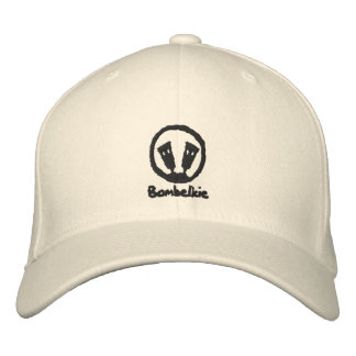 Bombelkie Embroiderado Boné de Lã Flexível Básica