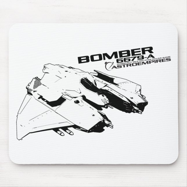 Bomber mouse pad (Frente)