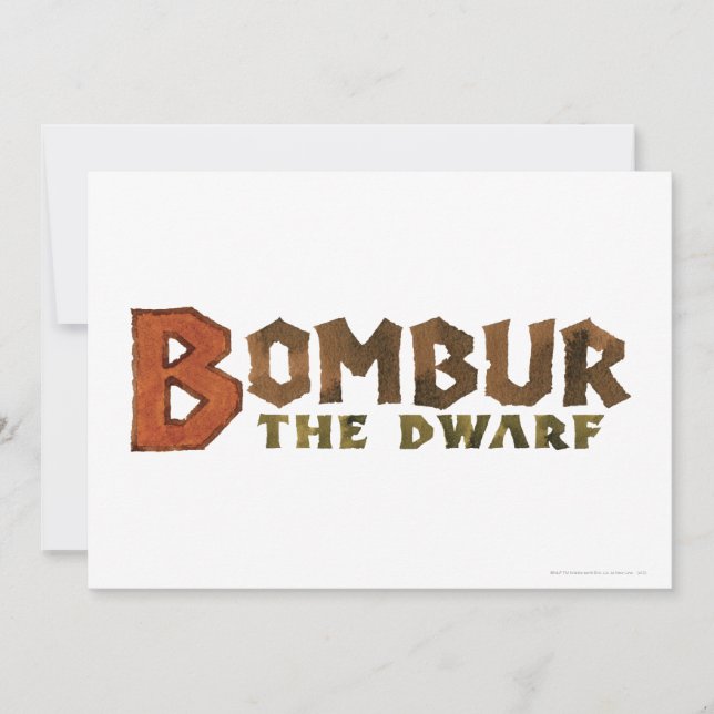 Bombur Name (Frente)