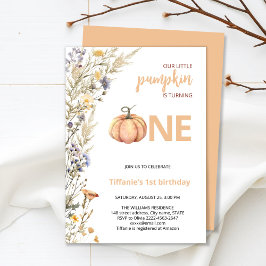 Bompkin no primeiro convite de aniversário