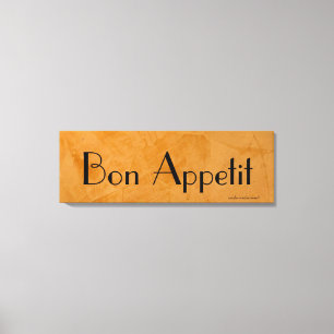 Bon Appetit Tuscan Kitchen Canvas