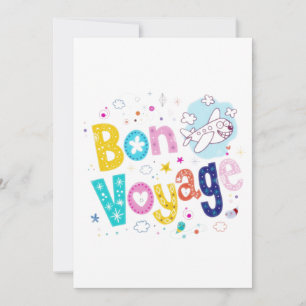 **** BON VOYAGE** CONVITE DE FESTAS