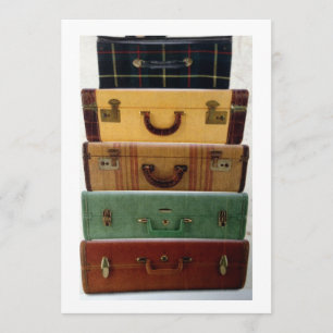 BON VOYAGE OU BEM-VINDO CONVITE INICIAL