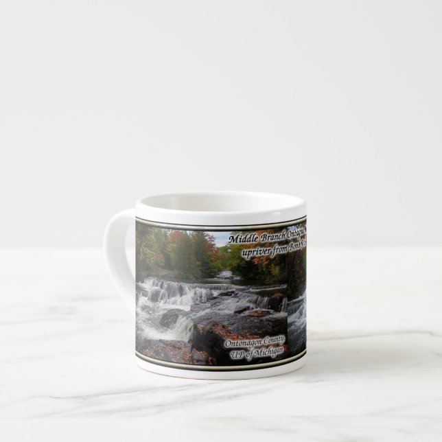 Bond Falls Cascades espresso caneca (Frente Esquerda)