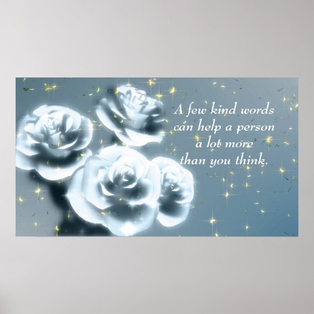 Bondade Citação de Poster de Motivação Inspiracion (Frente)