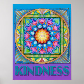 Bondade Mandala Poster