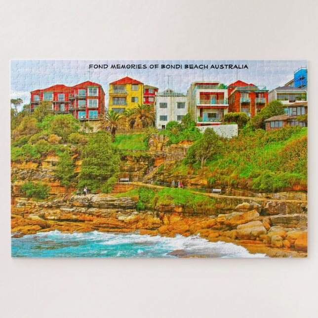 Bondi Beach, Austrália, Quebra-cabeça de serra (Horizontal)