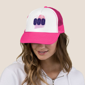 Boné 000 Anjo Número Azul Cor-de-Rosa Acordando Espirit
