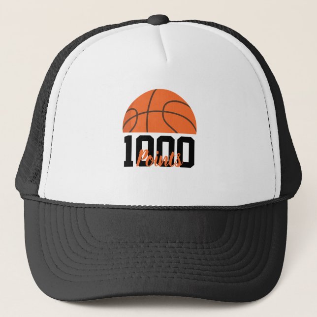 Boné 1000 Career Points Scorer Basketball Player Team (Frente)