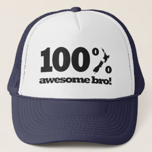 Boné 100% incrível na Nova Zelândia