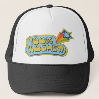 Boné 100% Kosher - humor hebreu judaico