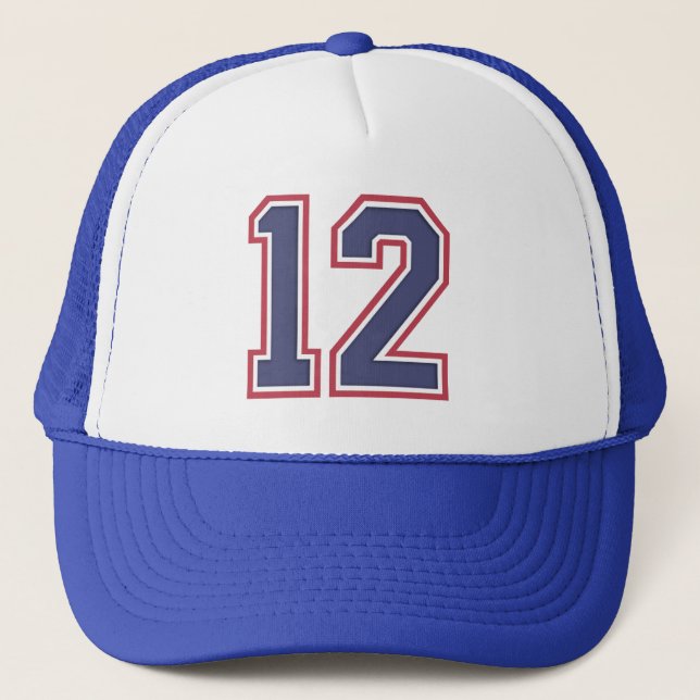 Boné 12 Birthday Trucker Hat (Frente)