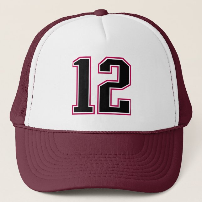 Boné 12 Birthday Trucker Hat (Frente)