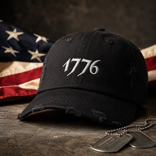 Boné 1776 Bordado Americano