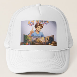 Boné 17 HITS? Funny RPG Anime T-Shirt | Dungeon Master 