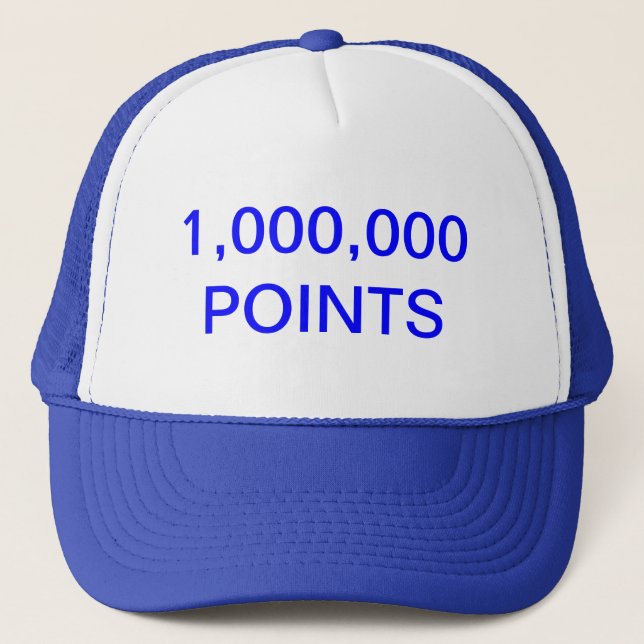 Boné 1.000.000 pontos (Frente)