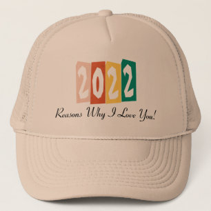 Boné 2022 Razões pelas quais eu amo você