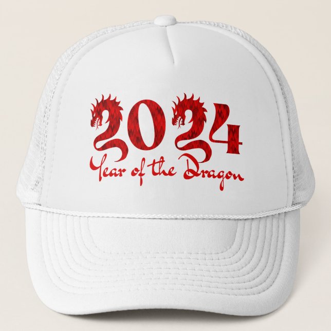 BONÉ 2024 ANO DO DRAGÃO VERMELHO (Frente)