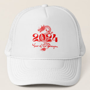 Boné 2024 Ano Novo do Dragão Chinês