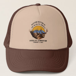 Boné 2026 Annual Meeting Ungulate Syposium Trucker Hat