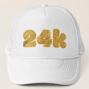 Boné 24 Karat Dourado