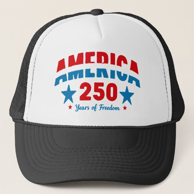 Boné 250º Aniversário América 4 de Julho (Frente)