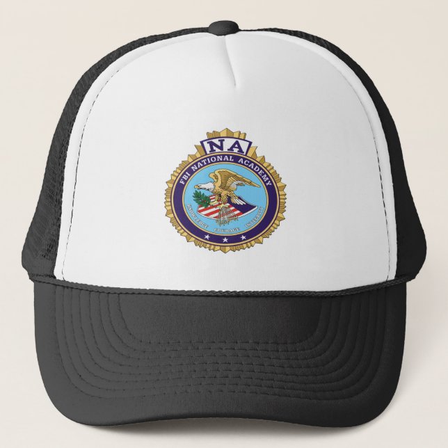 Boné 25 Acessórios NA FBI Cabelo Gorros Chapéus  (Frente)