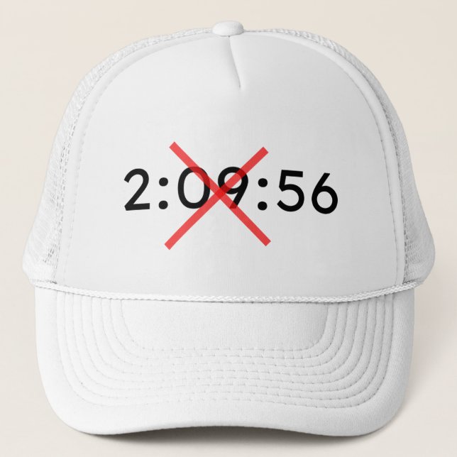 BONÉ 2:09:56...MENTIRA! (Frente)