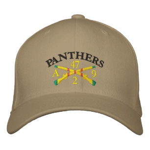 Boné 2/47th Inf. Os rifles cruzados Quatro-Tomaram