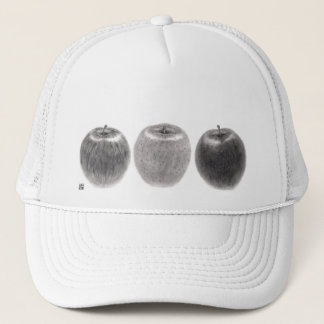 BONÉ 3個のりんご　横