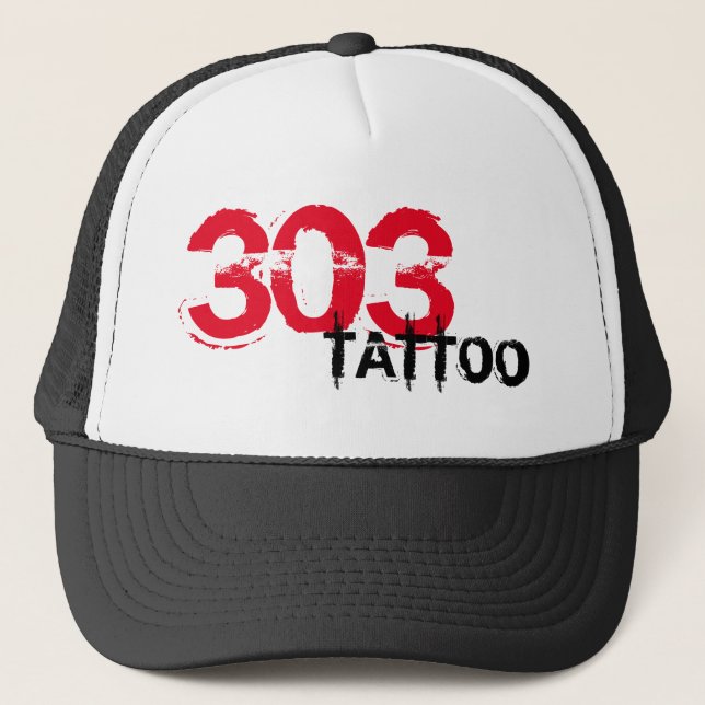 BONÉ 303TATUAGEM DE CAMINHO PARA TODOS (Frente)