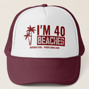 Boné 30 de 20 personalizado 40.o aniversário da 50.a es