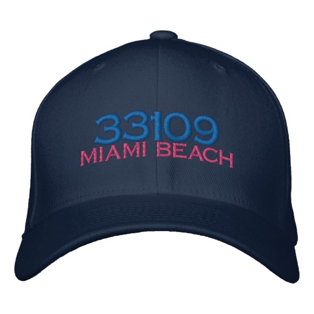 BONÉ 33109 MIAMI BEACH FLORIDA HAT (Frente)