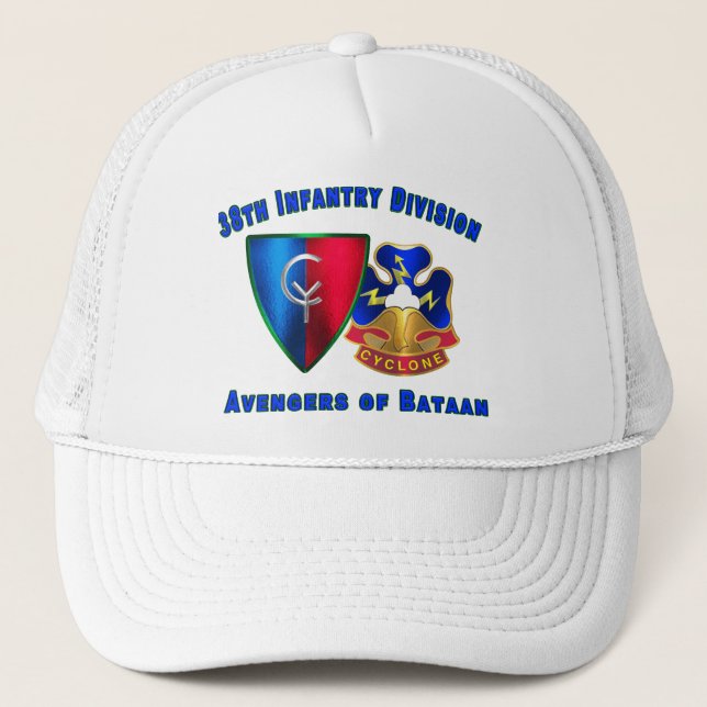 Boné 38ª Divisão de Infantaria Vingadores de Bataan (Frente)