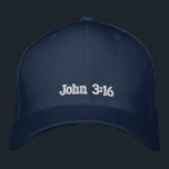 Boné 3:16 de John<br><div class="desc">Balance seu boné e demonstre sua fé vestindo um boné do 3:16 de John.</div>