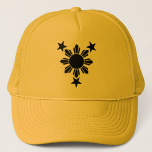 Boné 3 estrelas e sólidos de Sun (bonés)