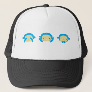 Boné 3 macacos sábios