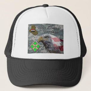 Boné 4ª Infantry Div Iraq Combat Veteran