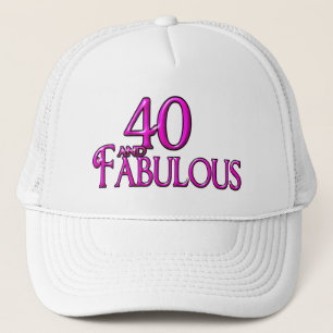 Boné 40 e fabuloso
