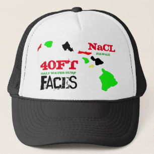 Boné 40 pés FACES NaCL SURF HAWAII