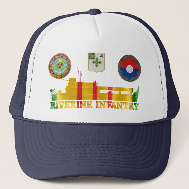 Boné 4/47th Inf. Barco do tango do ATC & chapéu dos (Frente)