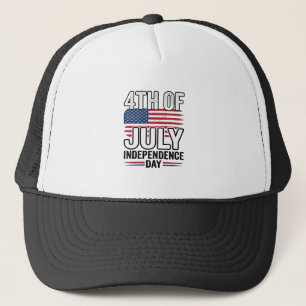 Boné 4 de Julho Dia da Independência Camisa Vintage Des