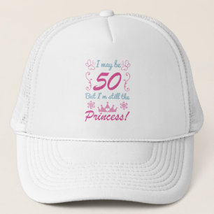 Boné 50º aniversário para a Princesa