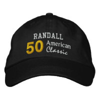 50.o Aniversário AMERICAN CLASSIC Nome Personaliza