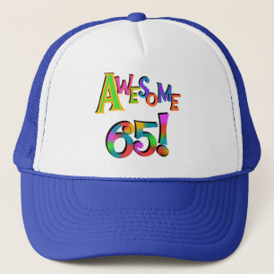 Boné 65 camisetas e presentes impressionantes do aniver