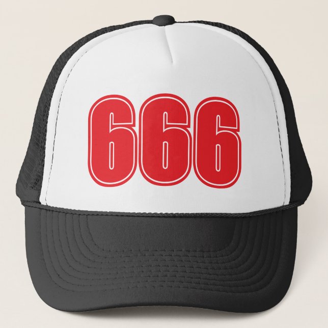 BONÉ 666 (Frente)