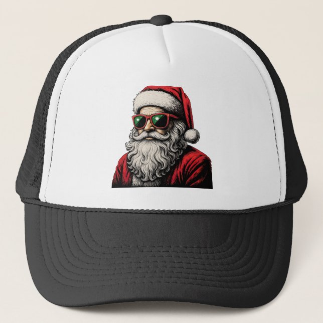 Boné 67 Meme Funny Santa Says Six Seven Christmas (Frente)